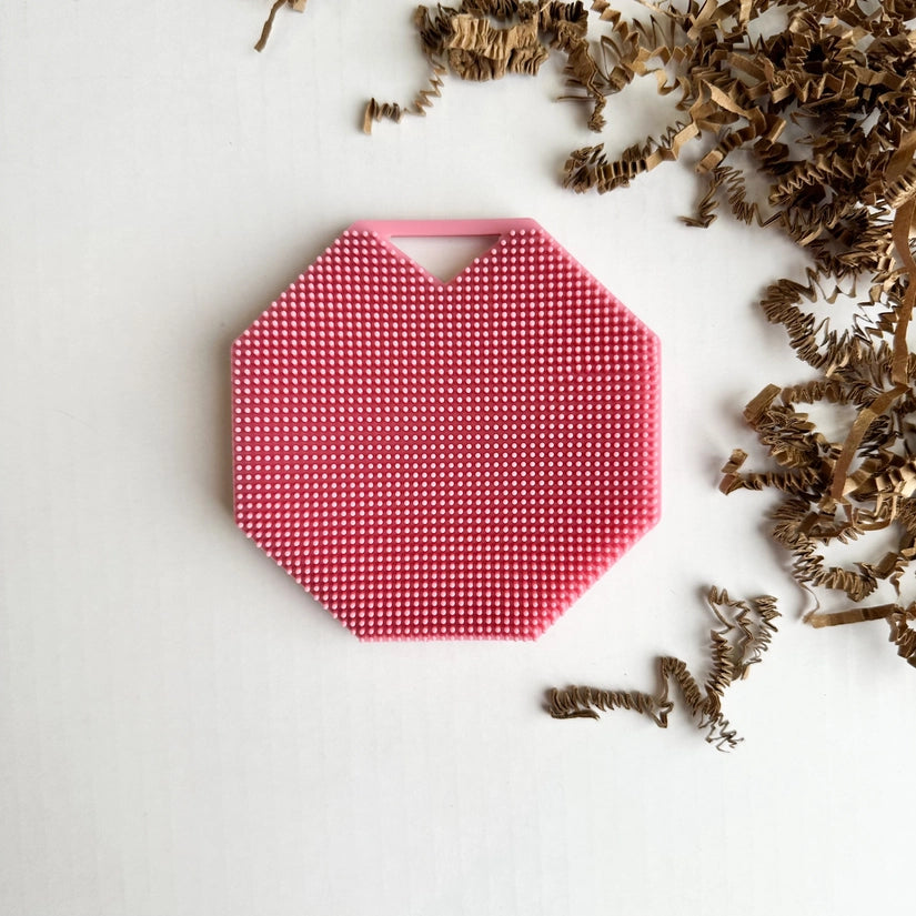 SILICONE BODY EXFOLIATION BRUSH