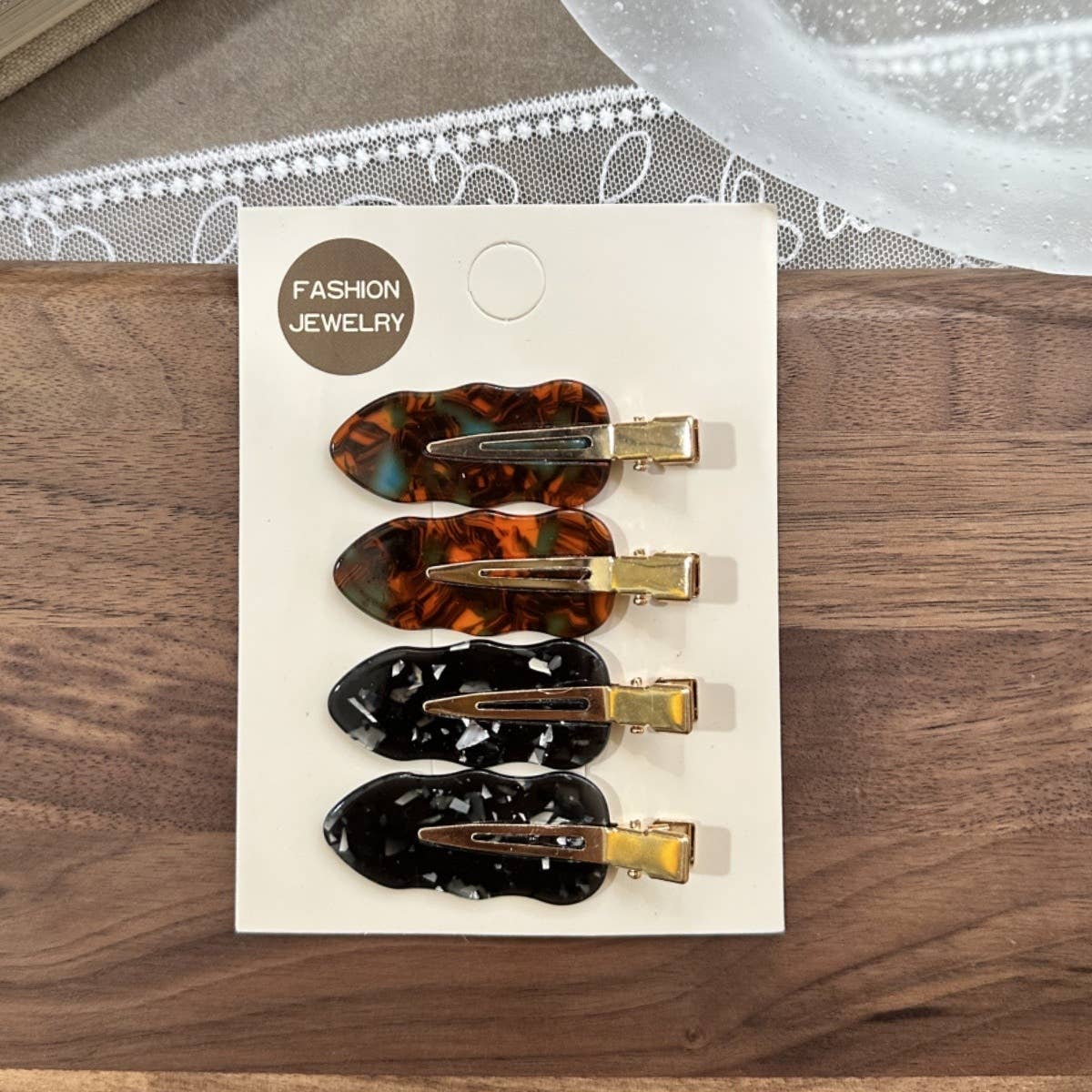 LADY JUNE ACCESSORIES 4-PIECE HAIR CLIP