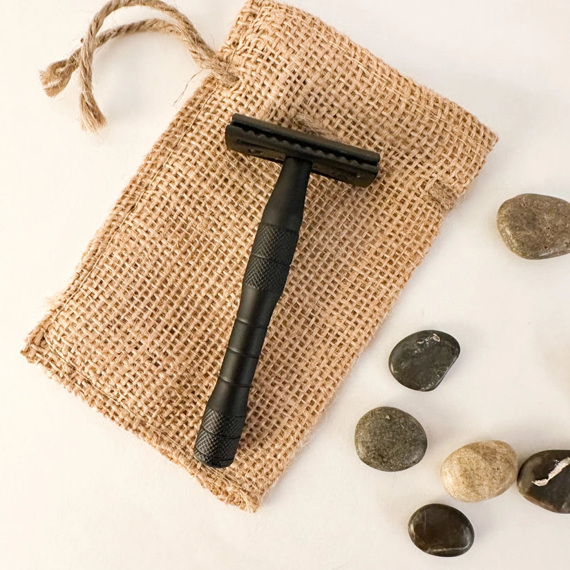 REUSABLE METAL DOUBLE EDGE RAZOR