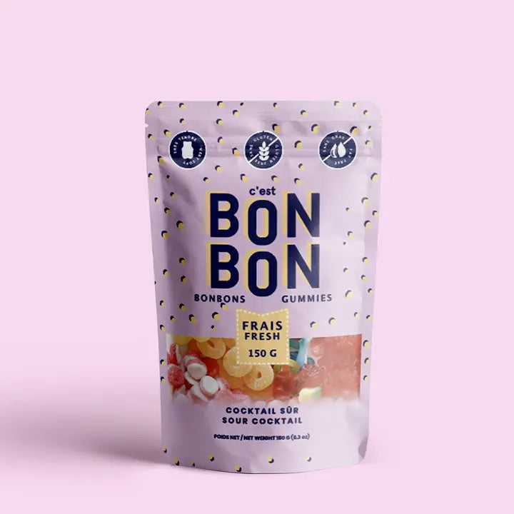 SOUR COCKTAIL GUMMY CANDIES