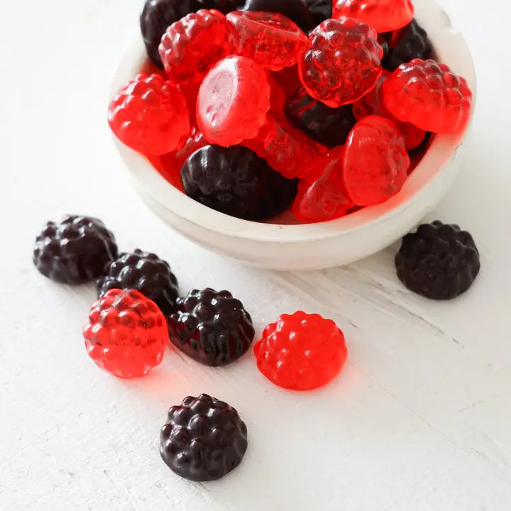 RASPBERRIES GUMMY CANDIES