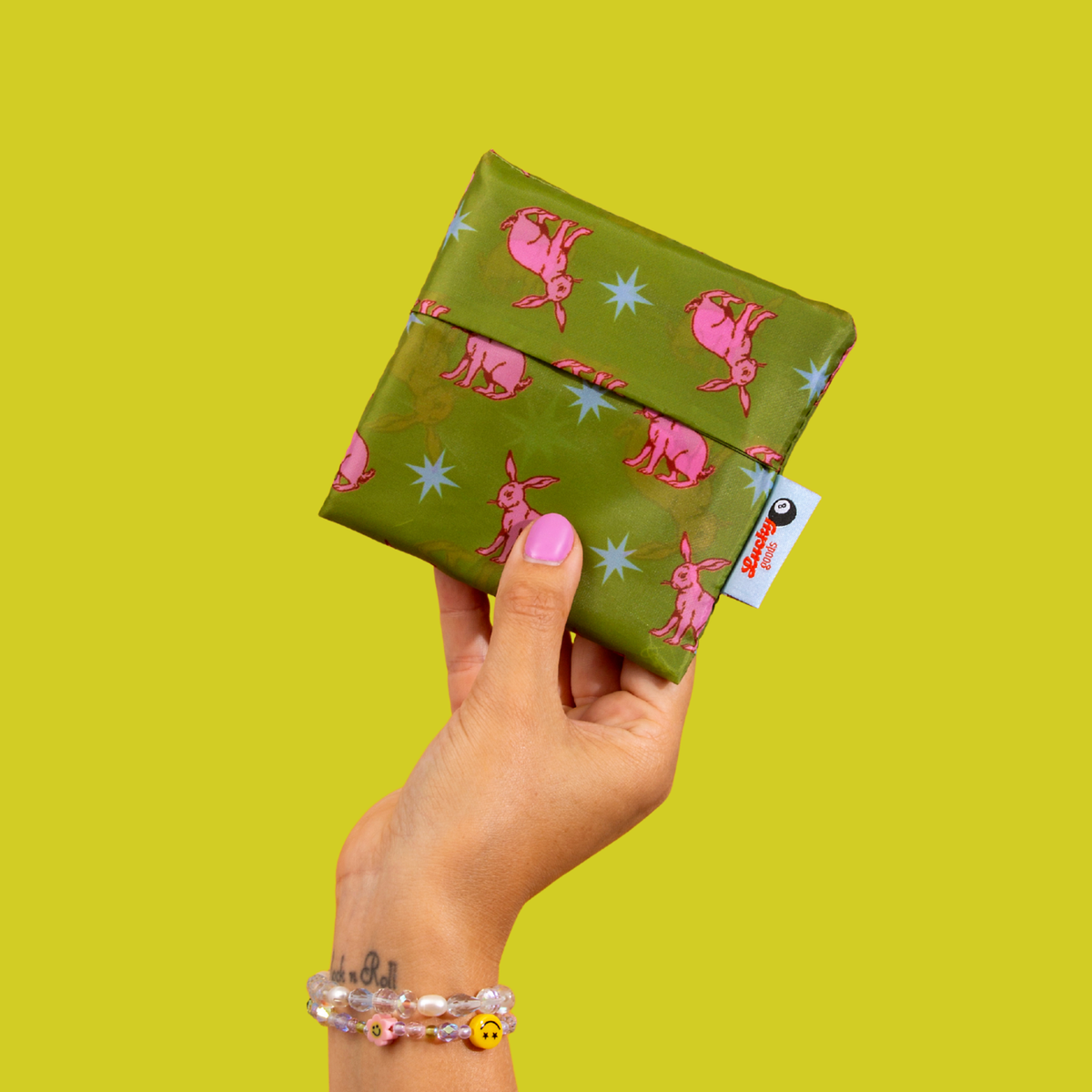 LUCKY RABBIT FOLDABLE TOTE