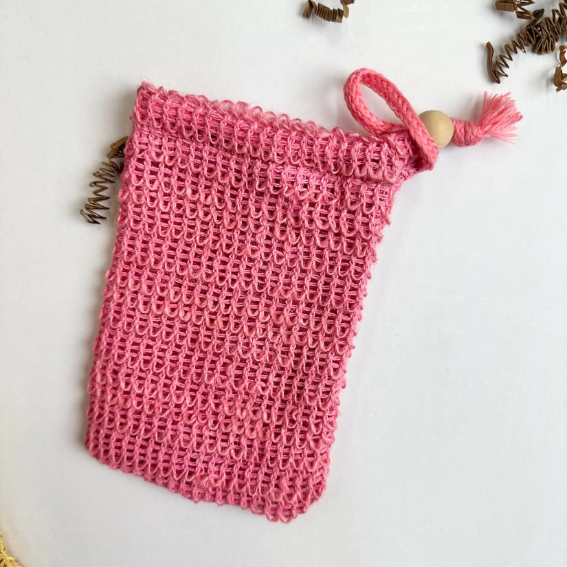BIODEGRADABLE SISAL SOAP BAG
