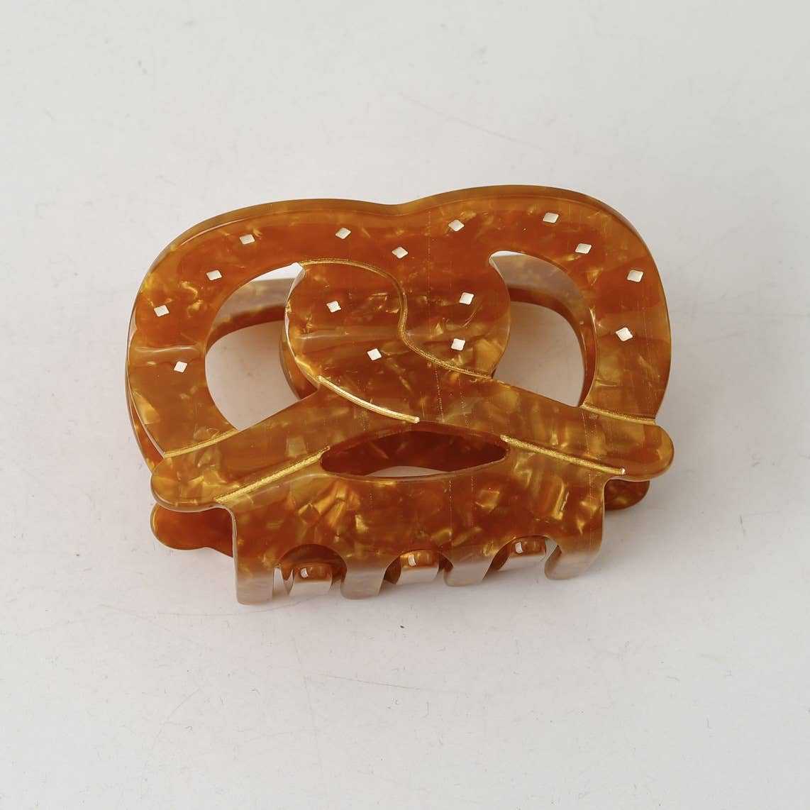 LADY JUNE ACCESSORIES PRETZEL CLAW CLIP