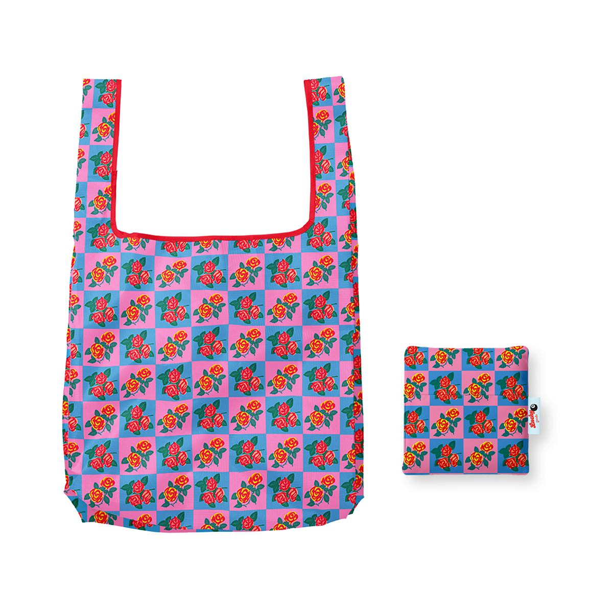 CHARMING FLORALS FOLDABLE TOTE