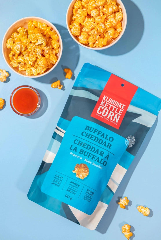 KLONDIKE KETTLE CORN - BUFFALO CHEDDAR