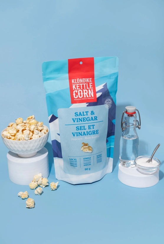 KLONDIKE KETTLE CORN - SALT & VINEGAR