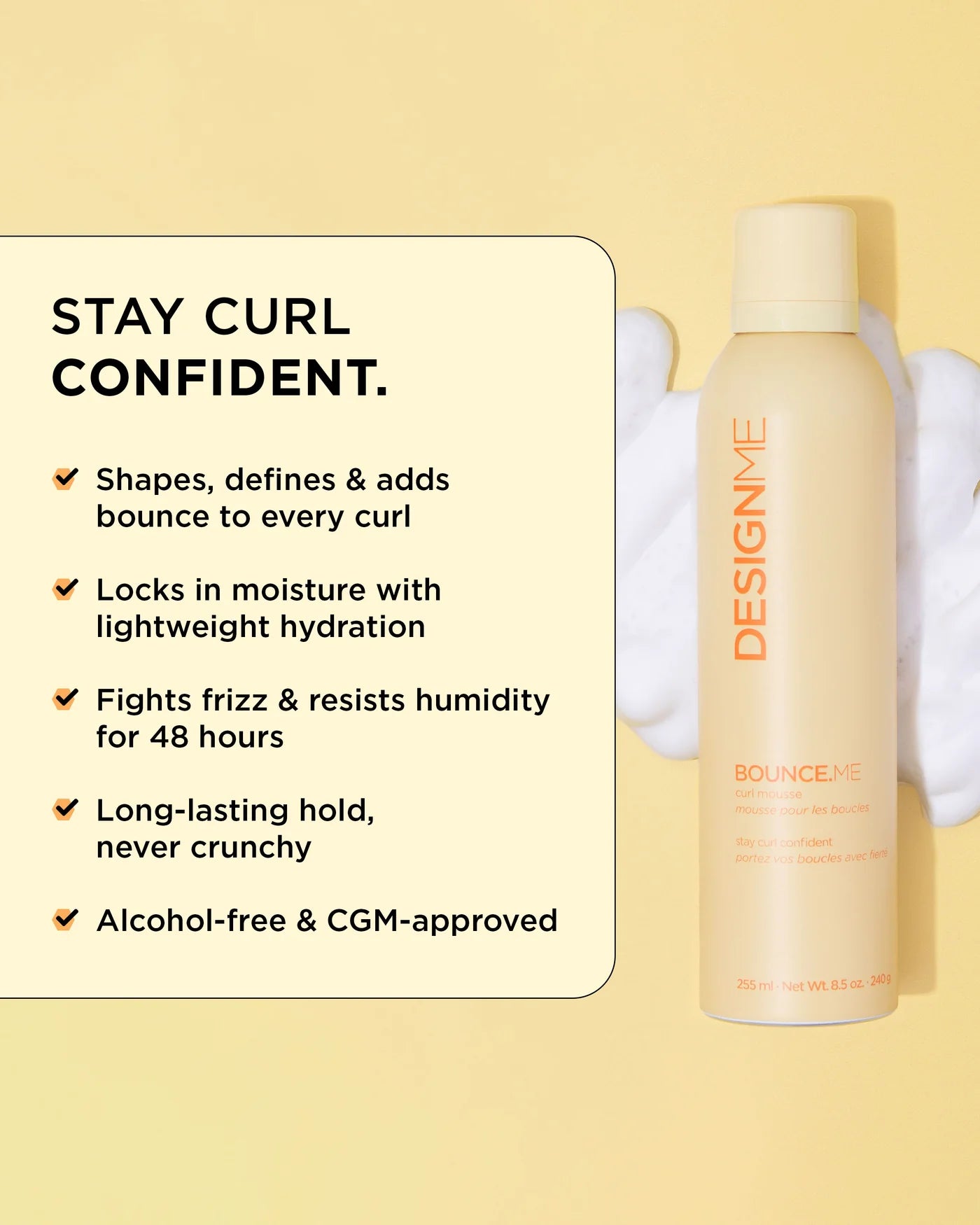 DESIGN ME BOUNCE.ME CURL MOUSSE