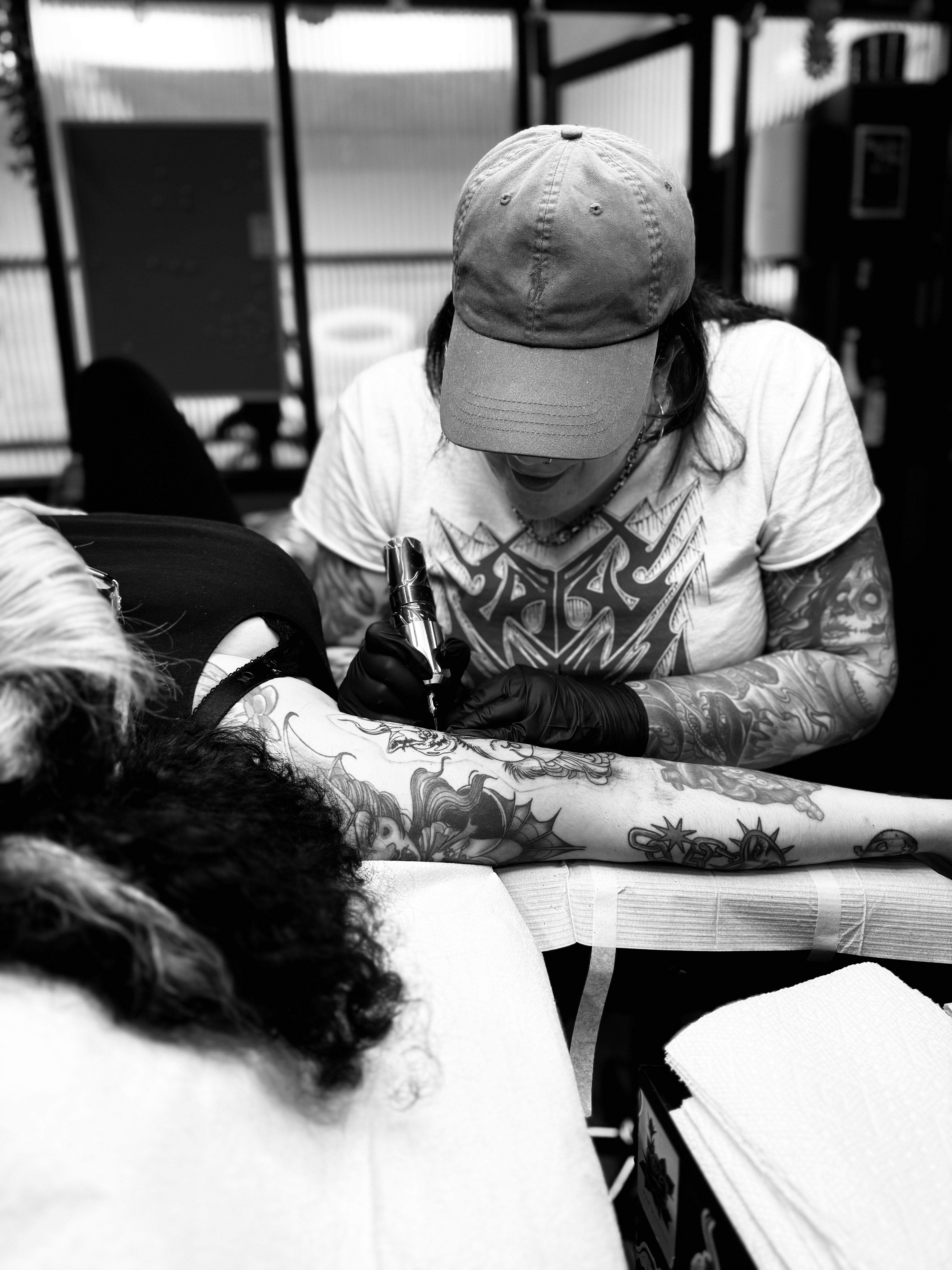 ALISON LILLY ART! Tattooing in The Dolly Room May 1 - 31