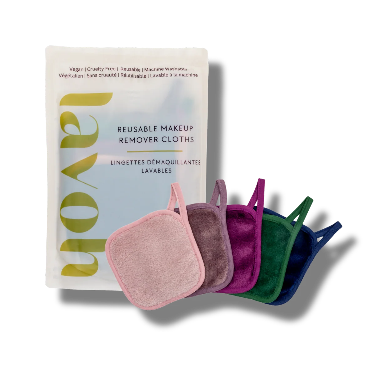 REUSABLE MAKEUP REMOVER CLOTH 5-PACK