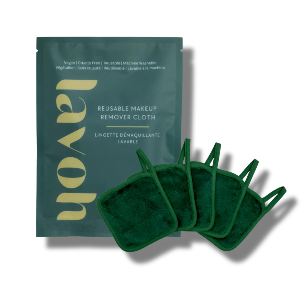 REUSABLE MAKEUP REMOVER CLOTH 5-PACK