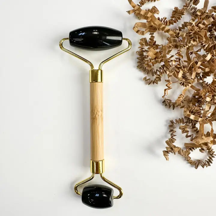 NATURAL BAMBOO FACIAL ROLLER
