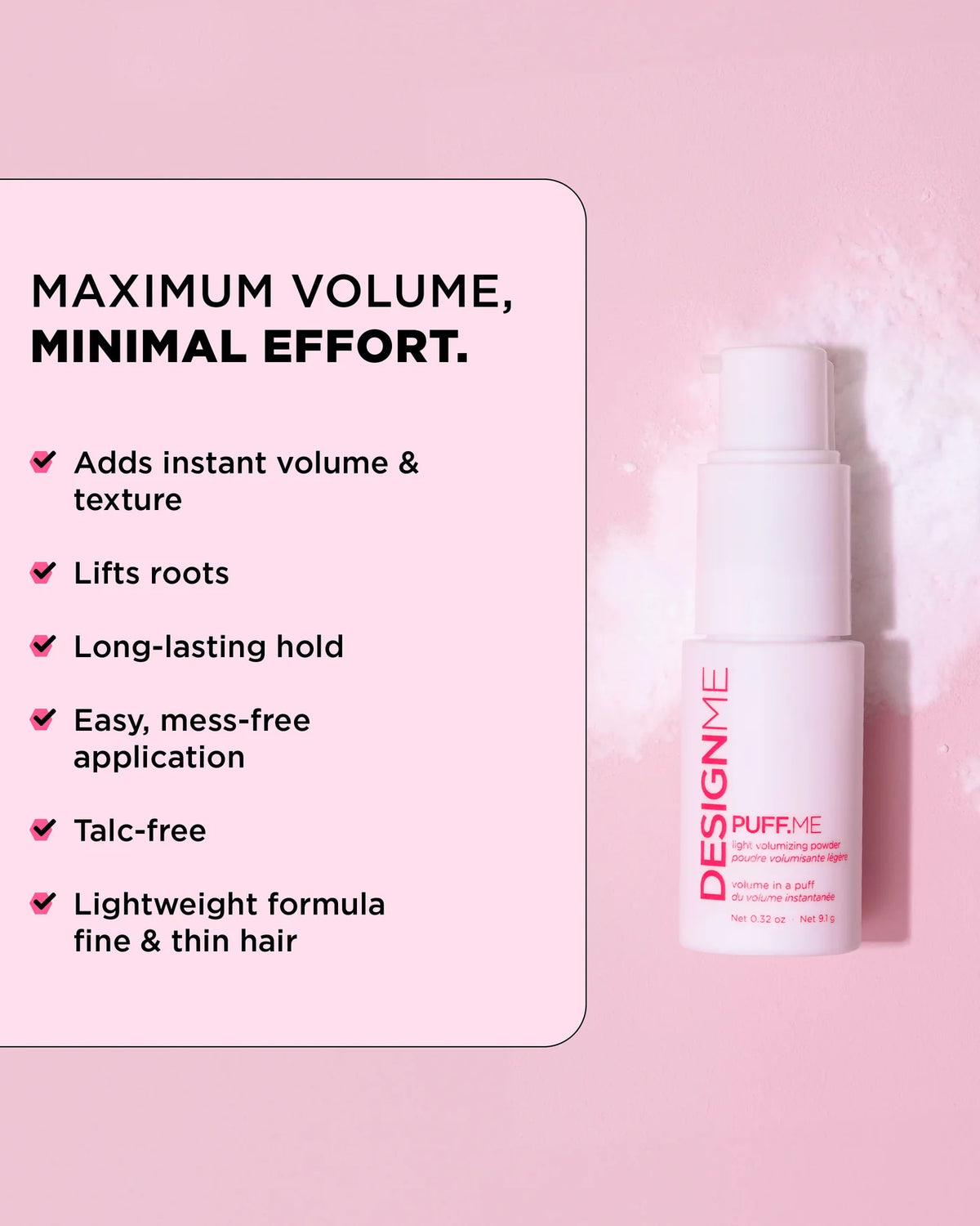 PUFF.ME VOLUMIZING POWDER LIGHT