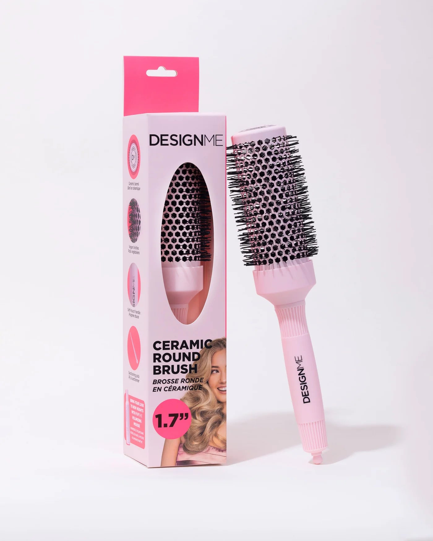 DESIGN.ME CERAMIC ROUND BRUSH