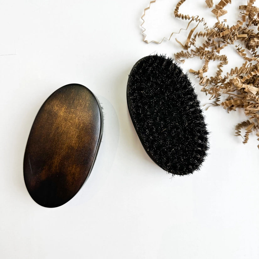 NATURAL BOAR BRISTLE BEARD BURSH