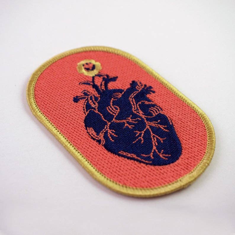 BLACK HEART PATCH