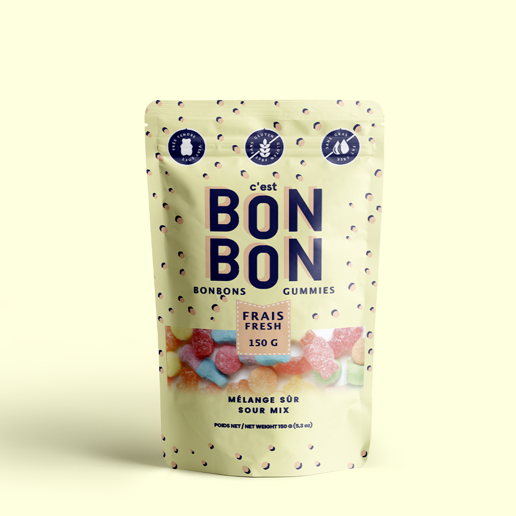 SOUR MIX GUMMY CANDIES