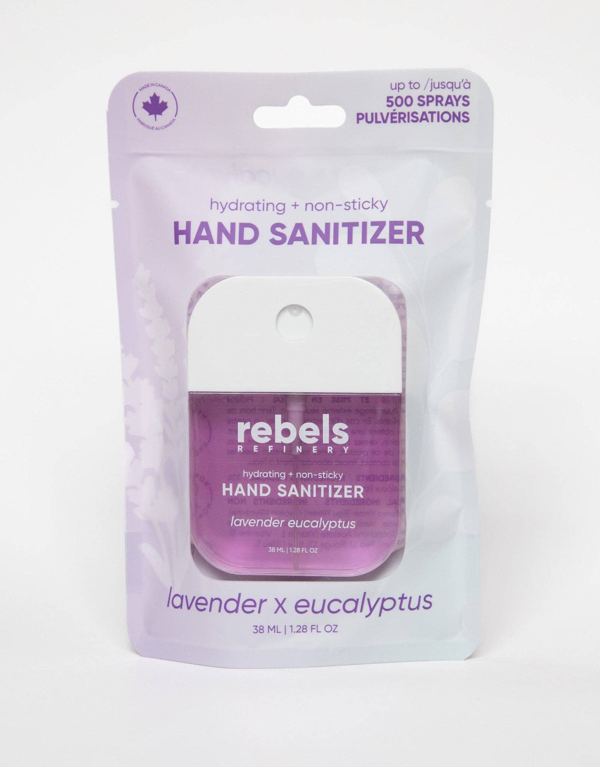 LAVENDER EUCALYPTUS POCKET HAND SANITIZER