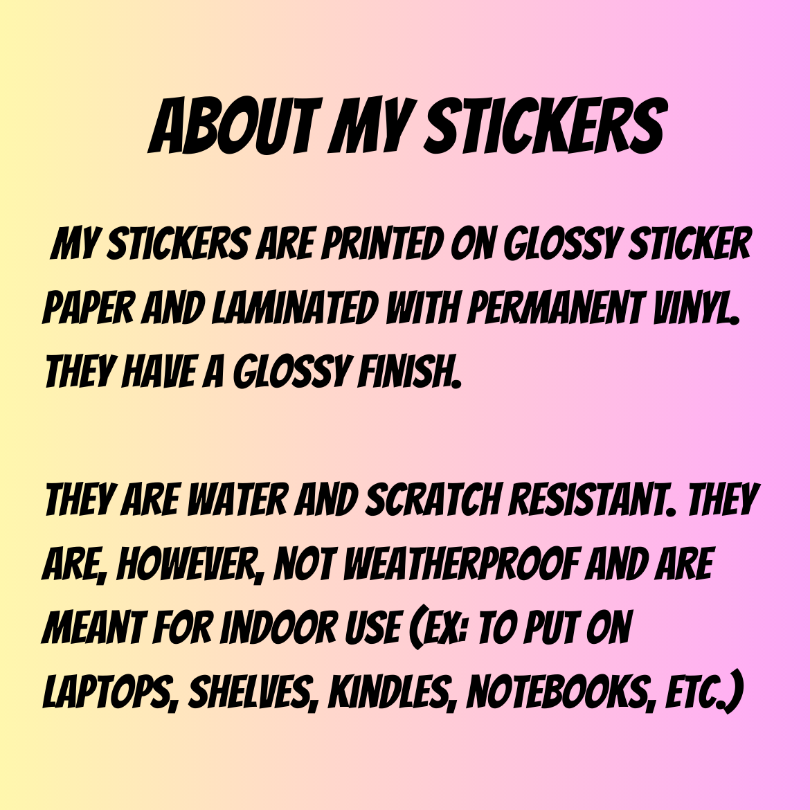 CUTE & WHIMSICAL BUT FILLED WITH RAGE STICKER