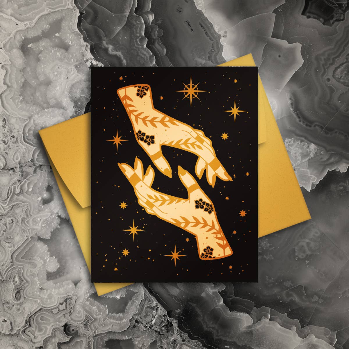 MAGIC HANDS GREETING CARD