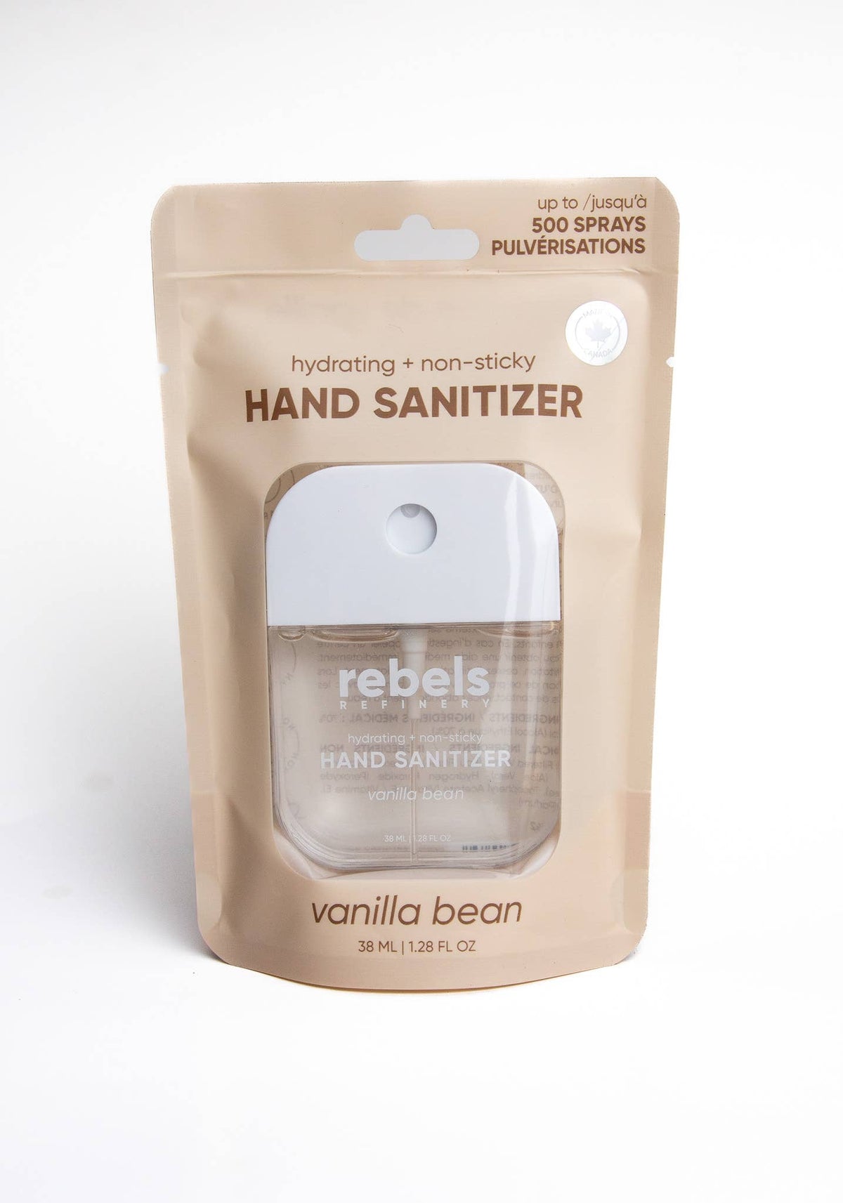 VANILLA BEAN POCKET HAND SANITIZER